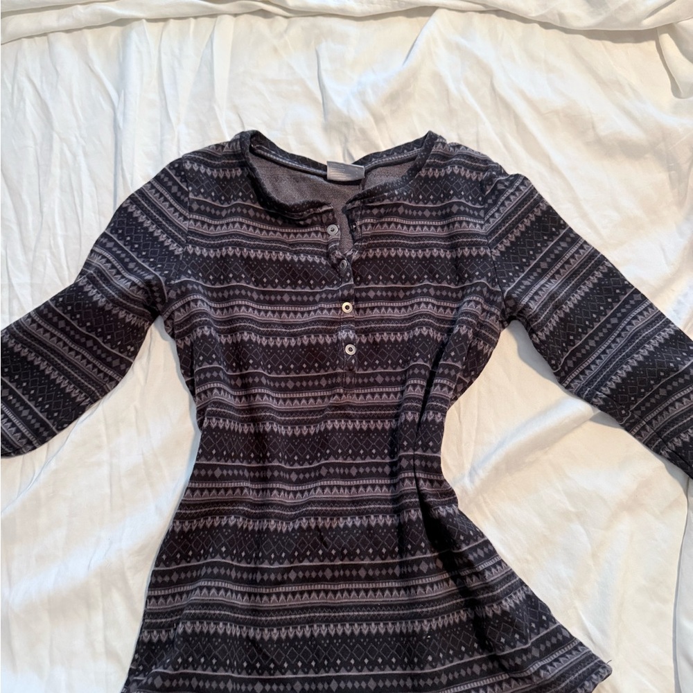 Columbia Patterned Long Sleeve Top